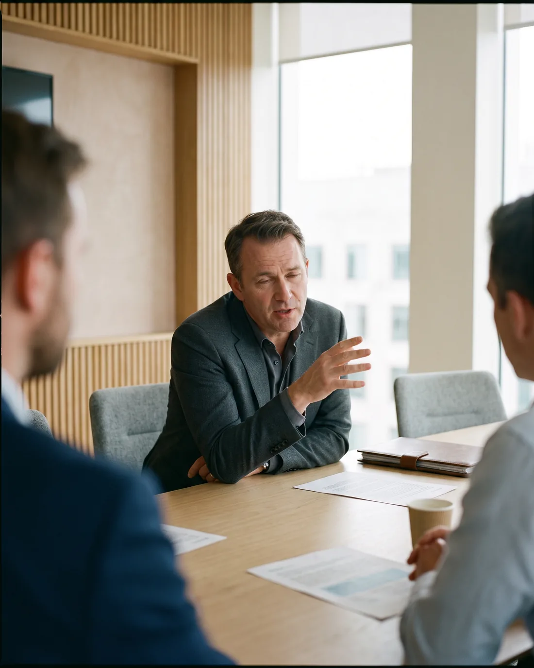 A fractional CRO at work in a Malta business setting